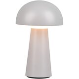 Trio Leuchten Namizna svetilka siva z LED polnilno in 3-stopenjskim zatemnilnikom na dotik IP44 - Daniel | Shoptok.si