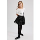 Defacto Girl&#39;s Black Tulle Skirt