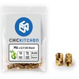 CNC Kitchen Threaded Inserts M6 Standard, M6 x 12.7 (20 pcs) Cene
