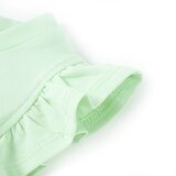  Dječja majica s volanima na rukavima nježnozelena 92 | shoptok.hr