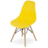 BOLZZ OSAKA stolica žuta /Set 4 komada | ePonuda.com