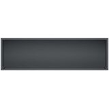  Vrtna saksija Antracit 100 x 20 x 49 cm Čelična vrata | shoptok.hr