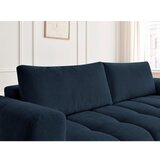Bobochic Paris Temno modra raztegljiva/s prostorom za shranjevanje sedežna garnitura 251 cm Fuji – | Shoptok.si