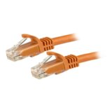 StarTech.com N6PATC3MOR kabel za umrežavanje Narančasto 3 m Cat6 U/UTP (UTP) Cene