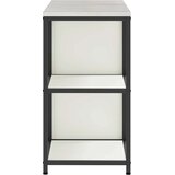  Kuhinjski set za pohranu HATTEM 2 pcs Bijela Čelična vrata | Shoptok.si