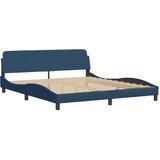  Krevet s madracem Dover plavi 180x200 cm od tkanine | shoptok.hr