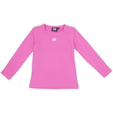 Majice z dolgimi rokavi Girl T-Shirt Long Sleeves Basic Rožnata