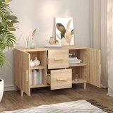  Komoda boja hrasta sonome 100x36x60 cm od konstruiranog drva | shoptok.hr