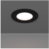 Eglo 901412 - LED kupatilska ugradna svetiljka FUEVA, LED/3,7W/230V, prečnika 8,8 cm, IP44, crna | Eponuda.com