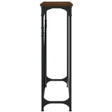  Konzolni stol boja hrasta 102 x 22 5 x 75 cm konstruirano drvo | shoptok.hr