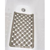 Tendance podloga za kadu 60 x 38 cm sa rupama PVC, siva | shoptok.hr