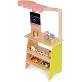 ECO TOYS Drvena dečija pijaca sa vagom, POS terminalom i dodacima, 20 delova – EcoToys | Eponuda.com