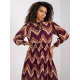 Italy Moda Dress-DHJ-SK-15177.06P-burgundy | shoptok.hr