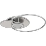 Globo 68278-24 - LED prigušiva plafonska svetiljka BELTRAN LED/24W/230V srebrna+s daljinskim upravljačem Cene