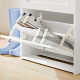 SoBuy predsoba za čevlje v beli barvi v kmečkem slogu, (20814964) | Shoptok.si