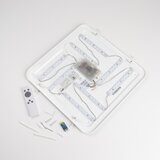  LED prigušiva stropna svetiljka LED/42W/230V bela + daljinski upravljač | Eponuda.com