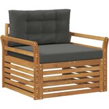  Zunanji kavč Masivno akacijevo les in poliester, (5000271407) | Shoptok.si