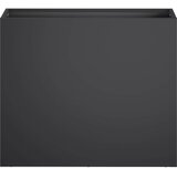  Vrtna saksija 2 kom. Crna 50 x 20 x 40 cm Čelična vrata | shoptok.hr