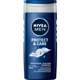 Nivea Men Protect & Care gel za prhanje za telo, obraz in lase 250 ml za moške