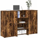 Recepcijski stol 155x50x103,5 cm od konstruiranog drva | shoptok.hr