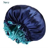INF Dvoslojna kapa za tuširanje za ženske, nepremočljiva in za večkratno uporabo NavyBlue, (21685948) | Shoptok.si
