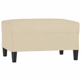  Tabure krem 70 x 55 x 41 cm od tkanine | Eponuda.com