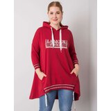 RELEVANCE Sweatshirt-RV-BL-6849.63P-burgundy | Shoptok.si