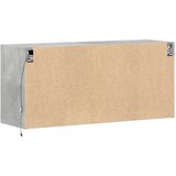  Zidni TV ormarić s LED svjetlima boja betona 100x31x45 cm | shoptok.hr