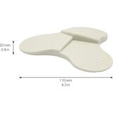 Wagner System Zagozda za vrata 3STOP, Ø 108,5 mm, DE 4 kosi, 20 mm, prozorna izvedba Cene