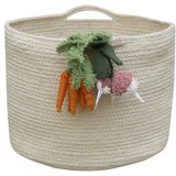Lorena Canals Krem tekstilna dječja kutija za pohranu ø 30x23 cm Veggies – | shoptok.hr