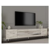 Hanah home tv polica Dekolp2 ephesus marble silver Cene