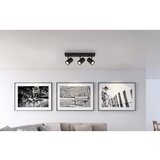 Globo 57918-3B - Spot svetiljka JAMES 3xGU10/25W/230V crna | Eponuda.com