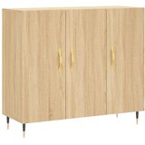  Komoda boja hrasta sonome 90x34x80 cm od konstruiranog drva | shoptok.hr