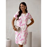 Resti Simple knee-length women's dress with short sleeves in various stripes | Shoptok.si
