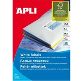 Apli bele nalepke AP001293 70 x 33,8 mm, 24/stran 100 listov