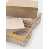 Sinsay Set kutija za pohranu sa zlatnom folijom 3 pack | shoptok.hr