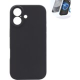 Chameleon Silikonski ovitek (liquid silicone) za Apple iPhone 17, N-Soft Magnetic, črn | Shoptok.si