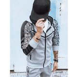 DStreet Gray AX0619 men's tracksuit | Shoptok.si