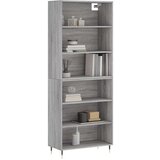  Visoka komoda siva sonome 69 5x32 5x180 cm konstruirano drvo | shoptok.hr
