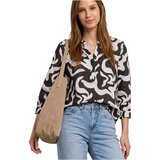 Street One Topi & Bluze SOL_Splitneck tunic blouse 346268 Kostanjeva Cene