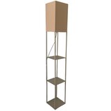  Brilagi - Stojeća lampa sa policama GRADUS 1xE27/40W/230V 150 cm siva/bež | Eponuda.com