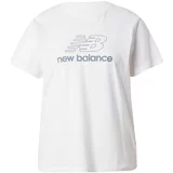 New Balance Majica petrol / bijela