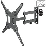 Home Nosač za TV prijemnike 32&amp;quot;- 55&amp;quot;, 30 kg, zidni, full motion - LCDH 291 Slike