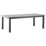 Venture Home Albany pravokutni vrtni blagovaonski stol 224 &amp;times; 90 cm, tamnosivi Slike