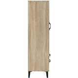  Visoka omarica sonoma hrast 70x31x115 cm konstruiran les, (20654248) | Shoptok.si