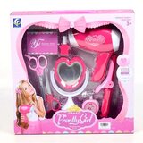 Magic Toys Pretty Girl pink frizerski set s škarjami in sušilnikom za lase | Shoptok.si