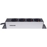 Intellinet 10" Rackmount 1U 1,8m 4 vtičnice za omrežne omare razdelilec, (697953) | Shoptok.si