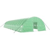  Plastenik s čeličnim okvirom zeleni 108 m² 18 x 6 x 2,85 m | shoptok.hr