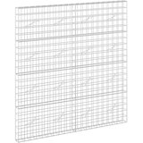  Gabion s žicom debljine 5 mm i mrežom 10x10 cm 200x10x200 cm Slike