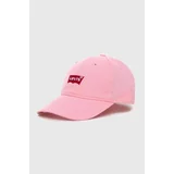 Levi's Otroška kapa roza barva